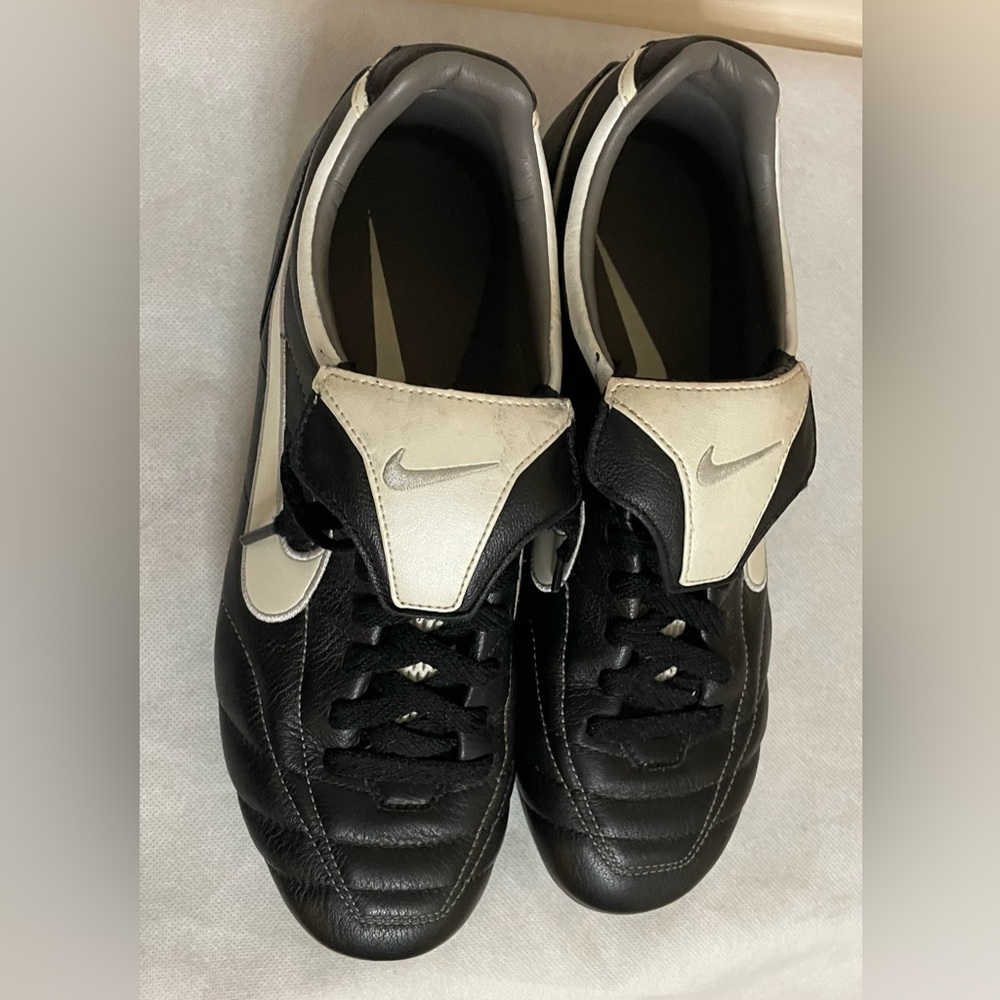Vintage Nike Tiempo Leather Cleats Size Men 7.5 / Women 9 / EU 40.5 - Picture 3 of 13